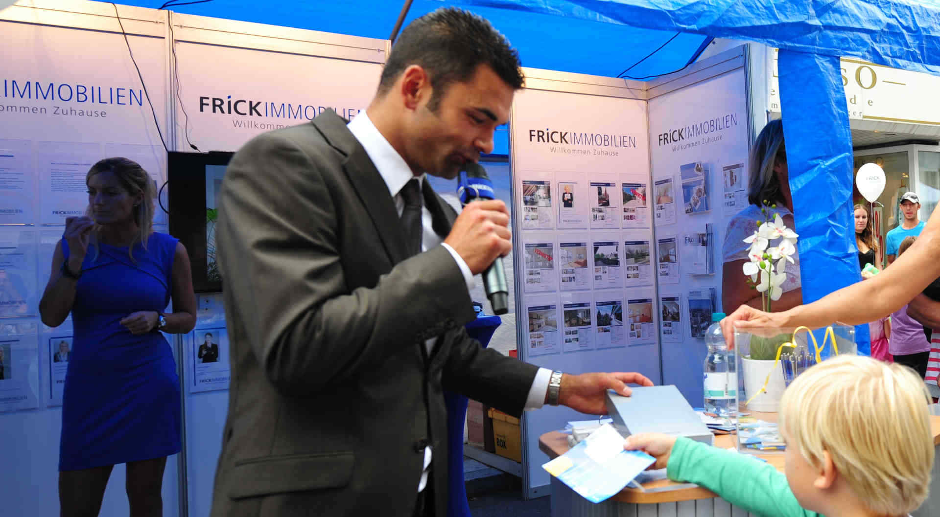 Messe Moderator Moderation